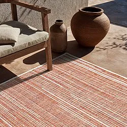 Tæpper til indendørs/udendørs brug - utomhusmatta - Arcata (rød)