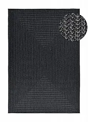 Tæpper til indendørs/udendørs brug - utomhusmatta - Arlo (sort)