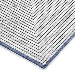 Tæpper til indendørs/udendørs brug - utomhusmatta - Arlo (blå)