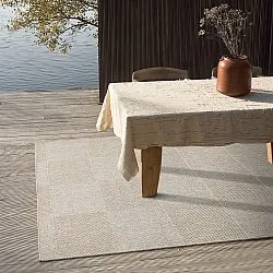 Tæpper til indendørs/udendørs brug - utomhusmatta - Ava (beige)