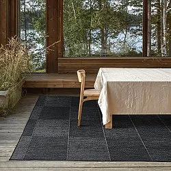 Tæpper til indendørs/udendørs brug - utomhusmatta - Ava (sort)