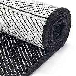 Tæpper til indendørs/udendørs brug - utomhusmatta - Ava (sort)