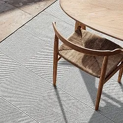 Tæpper til indendørs/udendørs brug - utomhusmatta - Ava (sort)