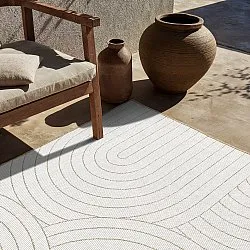 Tæpper til indendørs/udendørs brug - utomhusmatta - Hayden (natur)