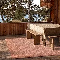 Tæpper til indendørs/udendørs brug - utomhusmatta - Hayden (rød)