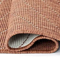 Tæpper til indendørs/udendørs brug - utomhusmatta - Hayden (rød)