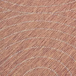 Tæpper til indendørs/udendørs brug - utomhusmatta - Hayden (rød)