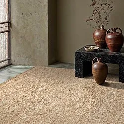 Tæpper til indendørs/udendørs brug - Milford Recycled PET (beige)