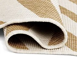 Tæpper til indendørs/udendørs brug - utomhusmatta - Remina (natur/hvid)