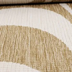 Tæpper til indendørs/udendørs brug - utomhusmatta - Remina (natur/hvid)