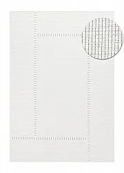 Tæpper til indendørs/udendørs brug - utomhusmatta - Rhea (hvid)