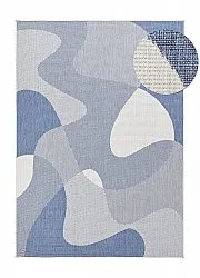 Tæpper til indendørs/udendørs brug - utomhusmatta - Somerville (blå)