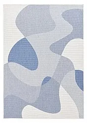 Tæpper til indendørs/udendørs brug - utomhusmatta - Somerville (blå)