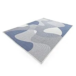 Tæpper til indendørs/udendørs brug - utomhusmatta - Somerville (blå)