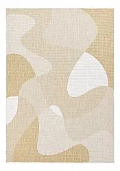 Tæpper til indendørs/udendørs brug - utomhusmatta - Somerville (gul)