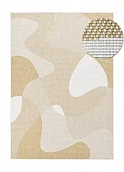 Tæpper til indendørs/udendørs brug - utomhusmatta - Somerville (gul)