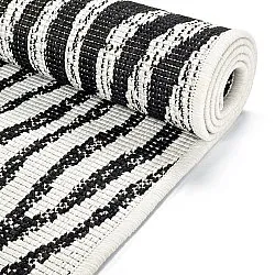 Tæpper til indendørs/udendørs brug - utomhusmatta - Vaura (sort/hvid)