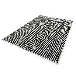 Tæpper til indendørs/udendørs brug - utomhusmatta - Vaura (sort/hvid)