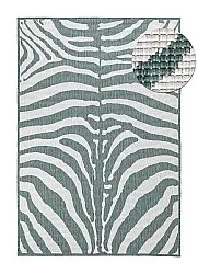 Tæpper til indendørs/udendørs brug - utomhusmatta - Winona (grøn)