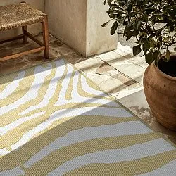 Tæpper til indendørs/udendørs brug - utomhusmatta - Winona (gul)