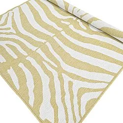 Tæpper til indendørs/udendørs brug - utomhusmatta - Winona (gul)