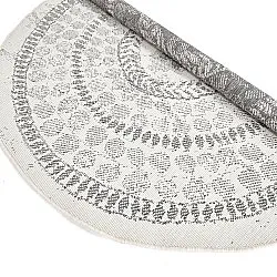 Runde tæpper - Indoor/Outdoor Malcolm (grå)