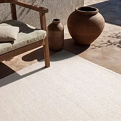 Tæpper til indendørs/udendørs brug - Arco Wool Look (fløde)