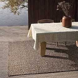 Tæpper til indendørs/udendørs brug - Orta Wool Look (brun)