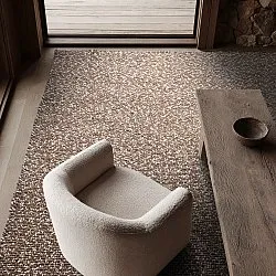 Tæpper til indendørs/udendørs brug - Orta Wool Look (brun)