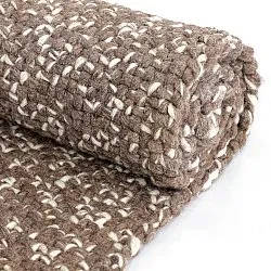Tæpper til indendørs/udendørs brug - Orta Wool Look (brun)