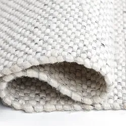 Tæpper til indendørs/udendørs brug - Orta Wool Look (lysegrå)