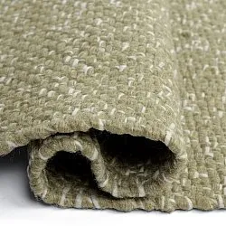 Tæpper til indendørs/udendørs brug - Orta Wool Look (mosgrøn)