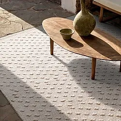 Tæpper til indendørs/udendørs brug - Todi Wool Look (fløde)