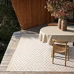 Tæpper til indendørs/udendørs brug - Todi Wool Look (fløde)