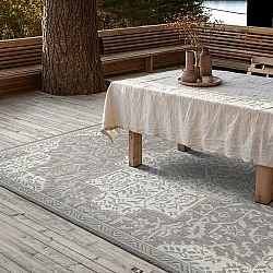 Tæpper til indendørs/udendørs brug - Dhamar (taupe)