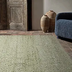 Tæpper til indendørs/udendørs brug - Milford Wool Look (grøn)