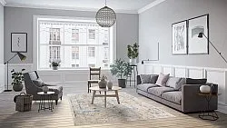 Wilton-tæppe - Autoire (beige)