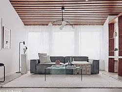 Uldtæppe - Averdon (offwhite)