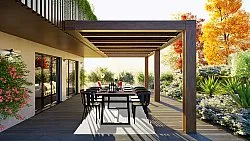 Tæpper til indendørs/udendørs brug - Arlo (offwhite)