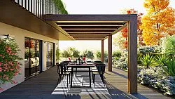 Tæpper til indendørs/udendørs brug - Otto (grå)