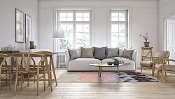 Wilton-tæppe - Brigooda (lyserød)