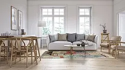 Wilton-tæppe - Linosa (multi)