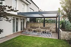 Tæpper til indendørs/udendørs brug - Otto (grå)