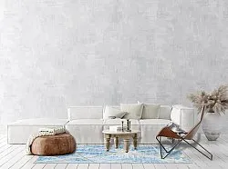 Wilton-tæppe - Lagos (blå)