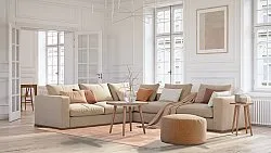 Viscose-tæppe - Jodhpur Special Luxury Edition (abrikos)