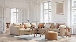 Uldtæppe - Hamilton (Grey)