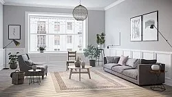 Wilton-tæppe - Zakynthos (beige)