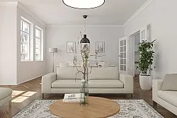 Wilton-tæppe - Adeleine (beige)