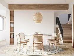 Runde tæpper - Adeleine (beige)