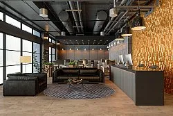 Rundt tæppe - Amorgos (cloud)